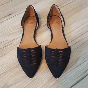 Black flats